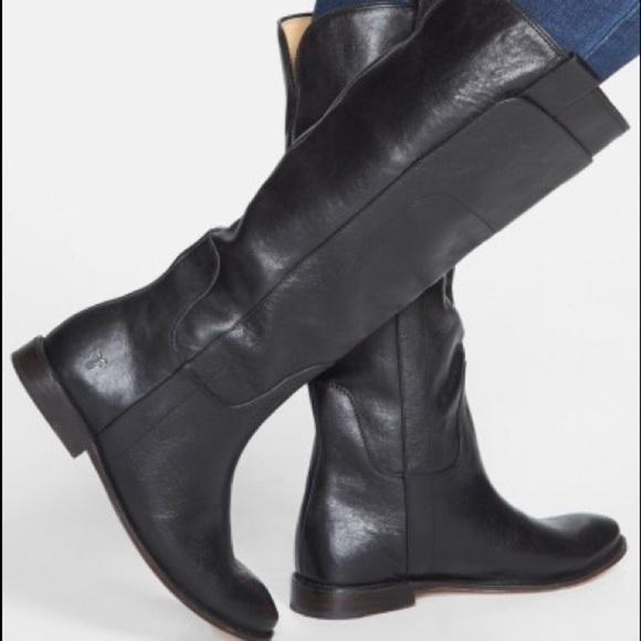 Frye Shoes - Frye Paige Tall Leather Riding Boots